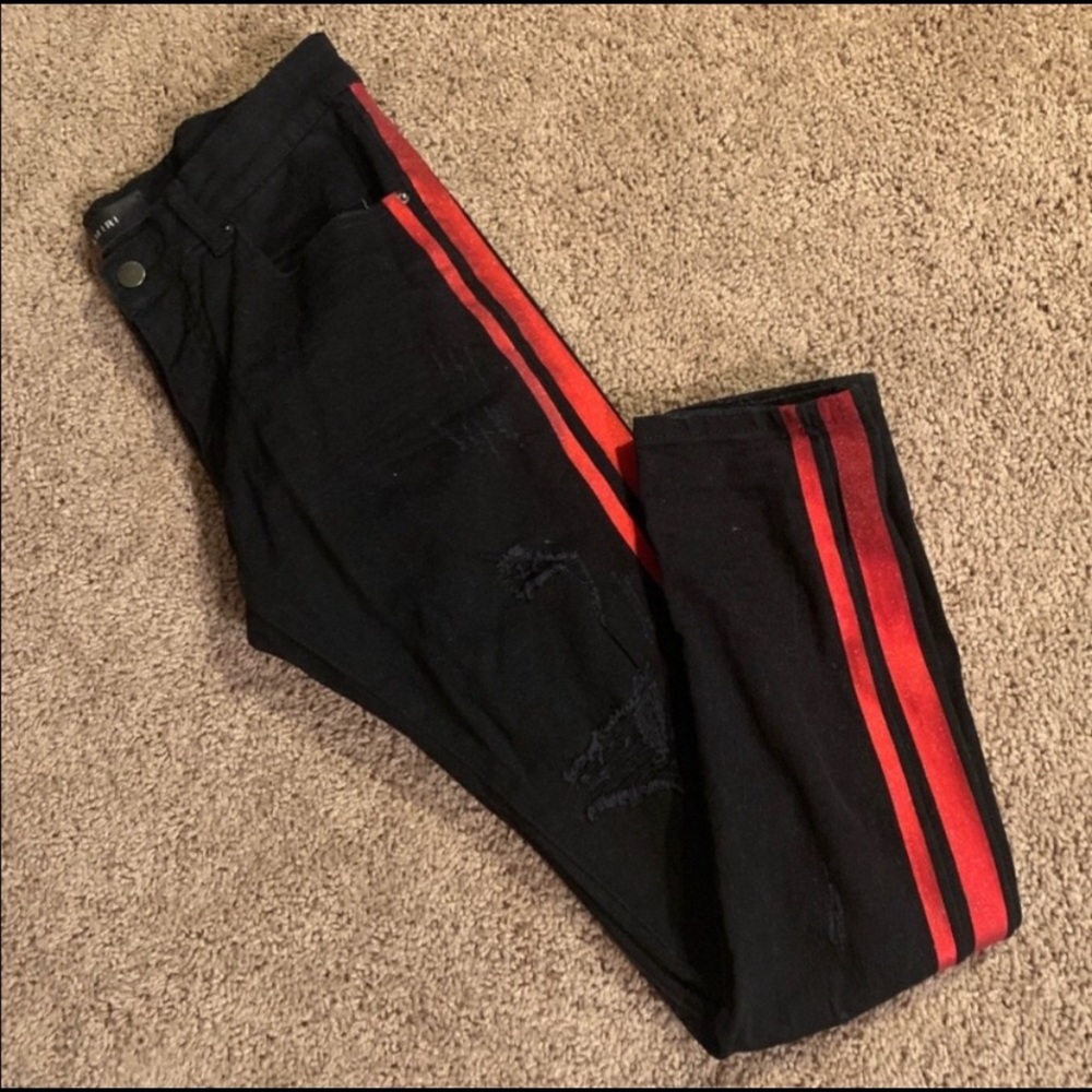 Amiri Black Track jeans 👖